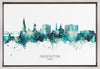 Peinture murale : Skyline de Fredericton, Canada