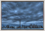 Wall art Toronto bleu