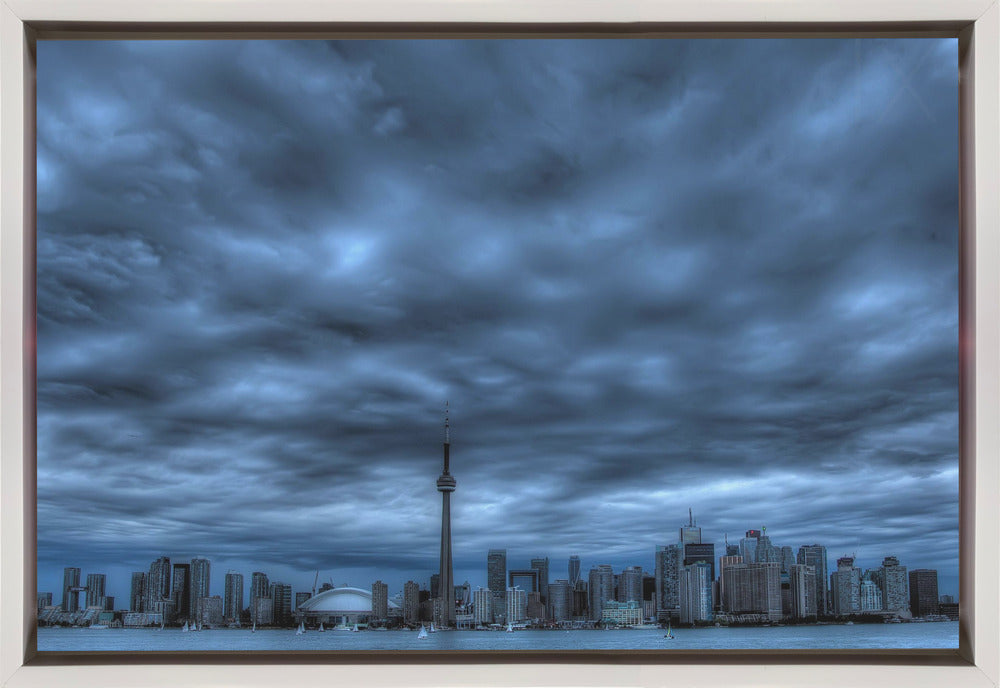 Wall art Toronto bleu