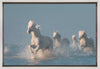 Wall art Angels of Camargue. Horse