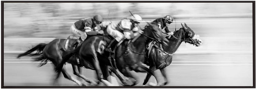 Peinture murale Course de chevaux @ Queen's Plate