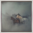 Wall art The lost horses