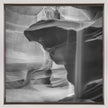 Art mural MONOCHROME ANTELOPE CANYON Sable coulé