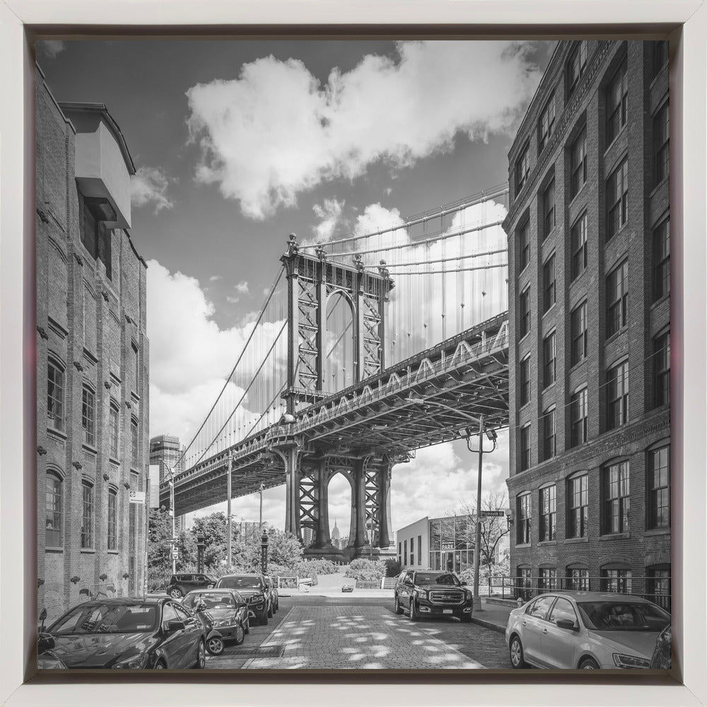 Wall art, NYC, pont de Manhattan