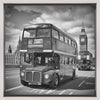 Wall art LONDON Classical Streetscene