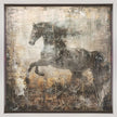 Wall art Horse Vintage Art Illustration 09