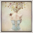 Wall art Girl of the flower garden