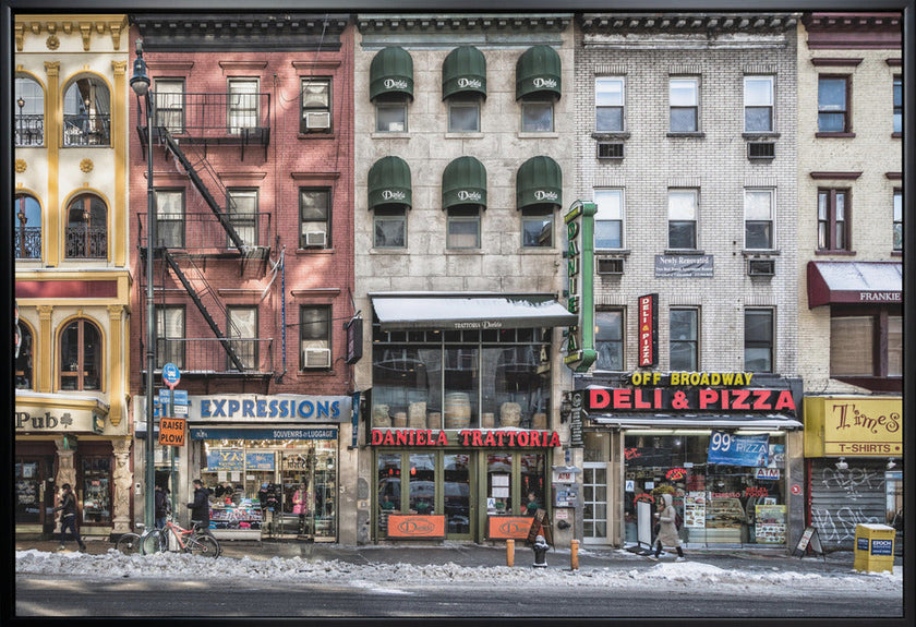 Art mural : Une froide journée à New York