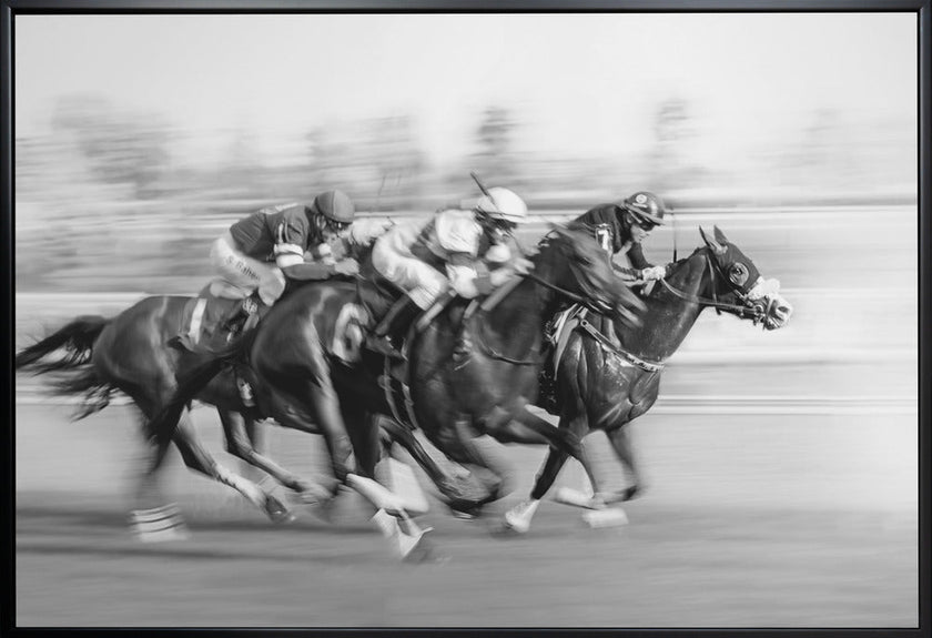 Peinture murale Course de chevaux @ Queen's Plate