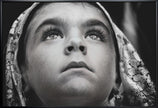 Wall art Girl with Sardinian traditional veil