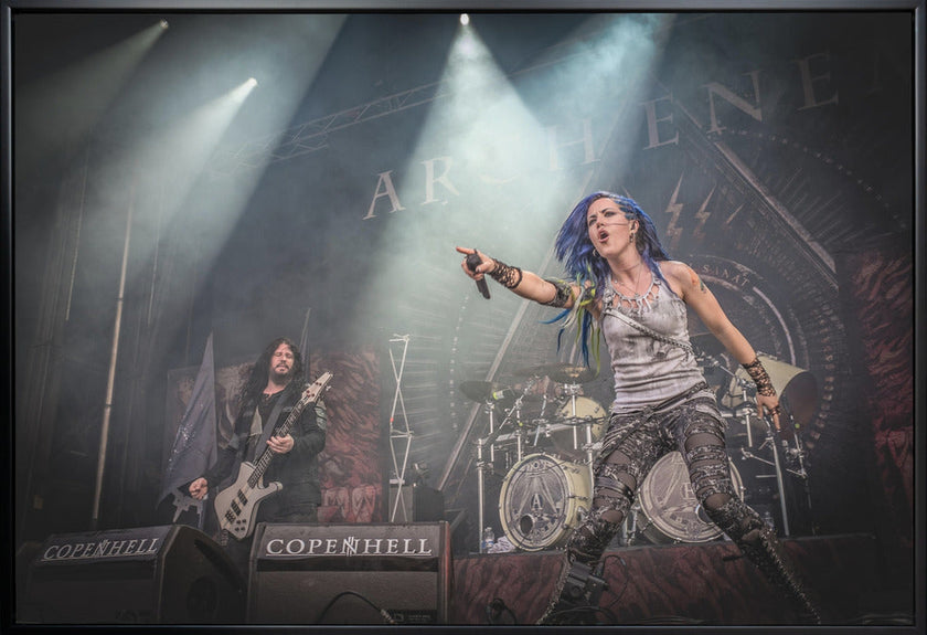 Impression sur toile, affiche musicale, Wall Art Arch Enemy