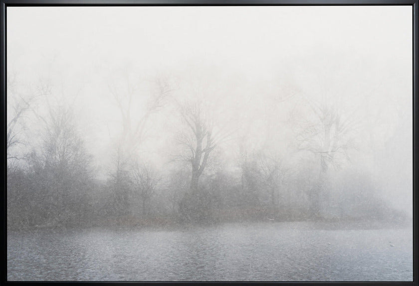 Wall art Misty landscape