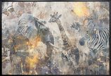 Illustration murale Art africain Wallart 114
