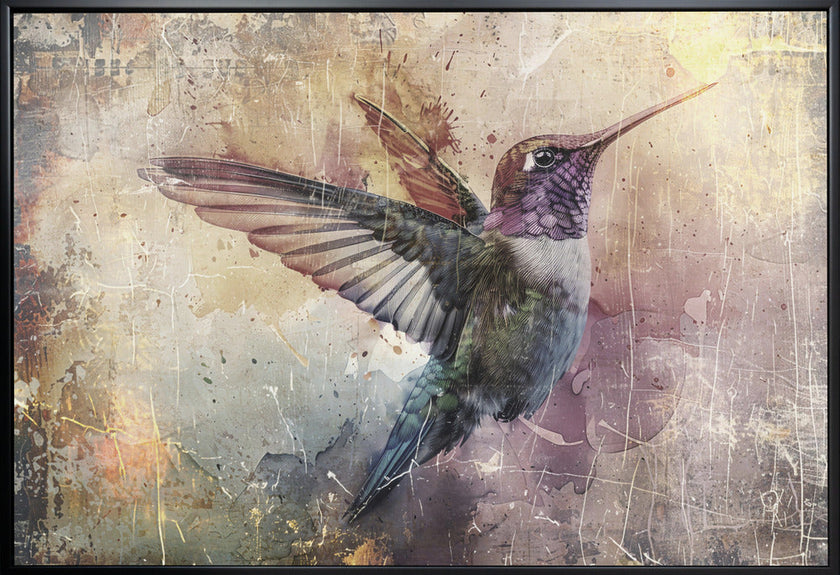 Illustration murale Oiseaux Animaux Art Vintage Wallart 11