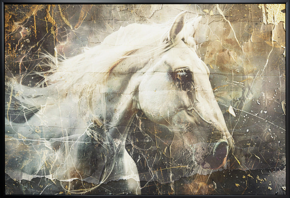Wall art Horse Animal Vintage Art Illustration Wallart 08