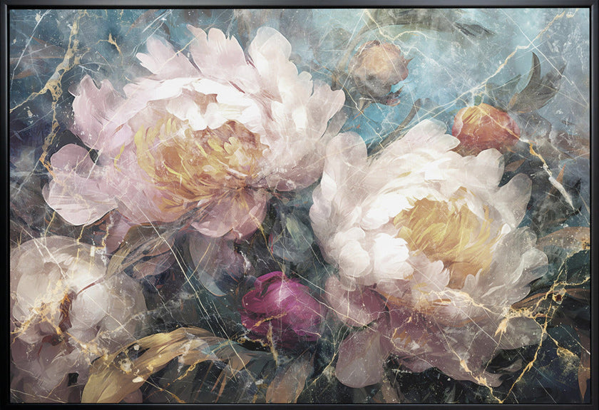 Illustration murale Fleur Art floral Illustration murale 015