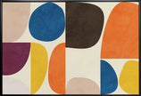 Wall art Bauhaus aux couleurs vives