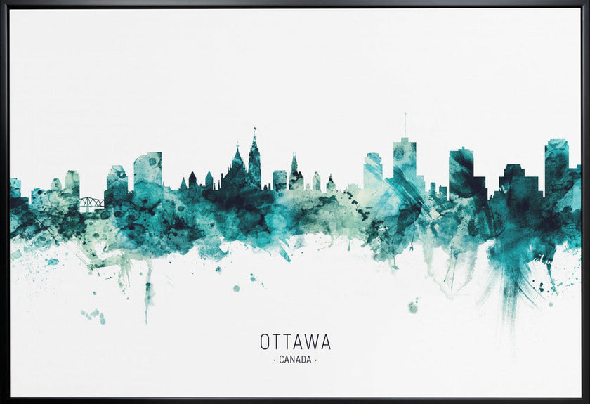 Wall art, Skyline d'Ottawa, Canada