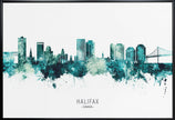 Wall art, Skyline de Halifax, Canada