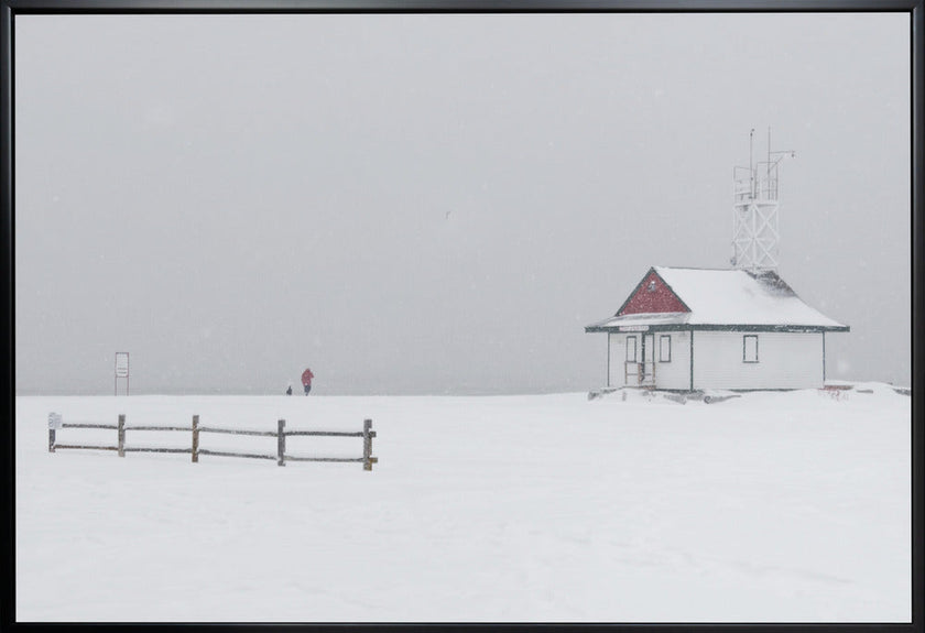 Wall art Guild House on the beach I Canvas Wall Art