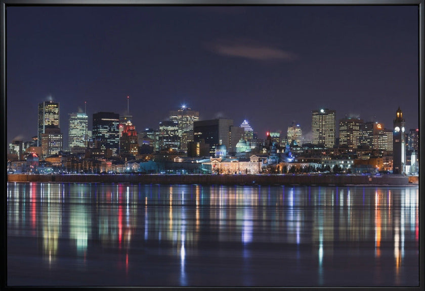 Wall art Montreal Night