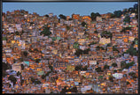Wall Art Nightfall in the Favela da Rocinha