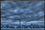 Wall art Toronto bleu