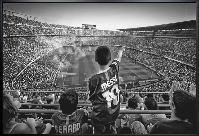 Wall art Cathedral of Football