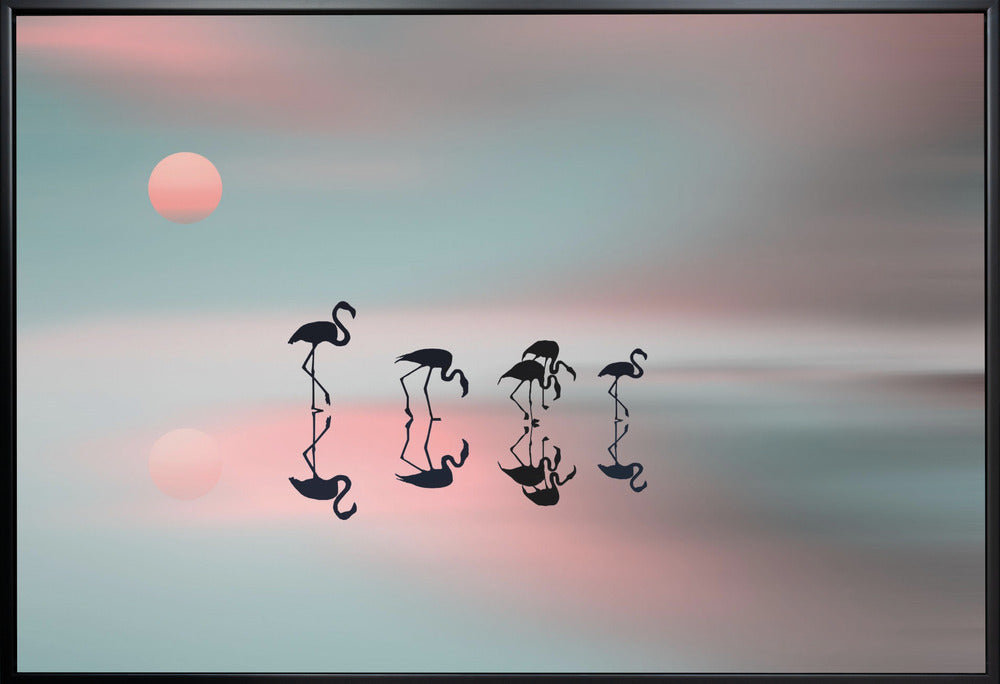 Flamants roses de Wal Art Family.
