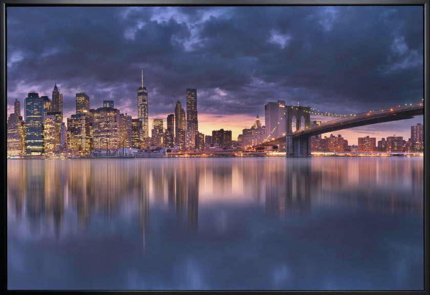 Wall art nikon Pano. Manhattan