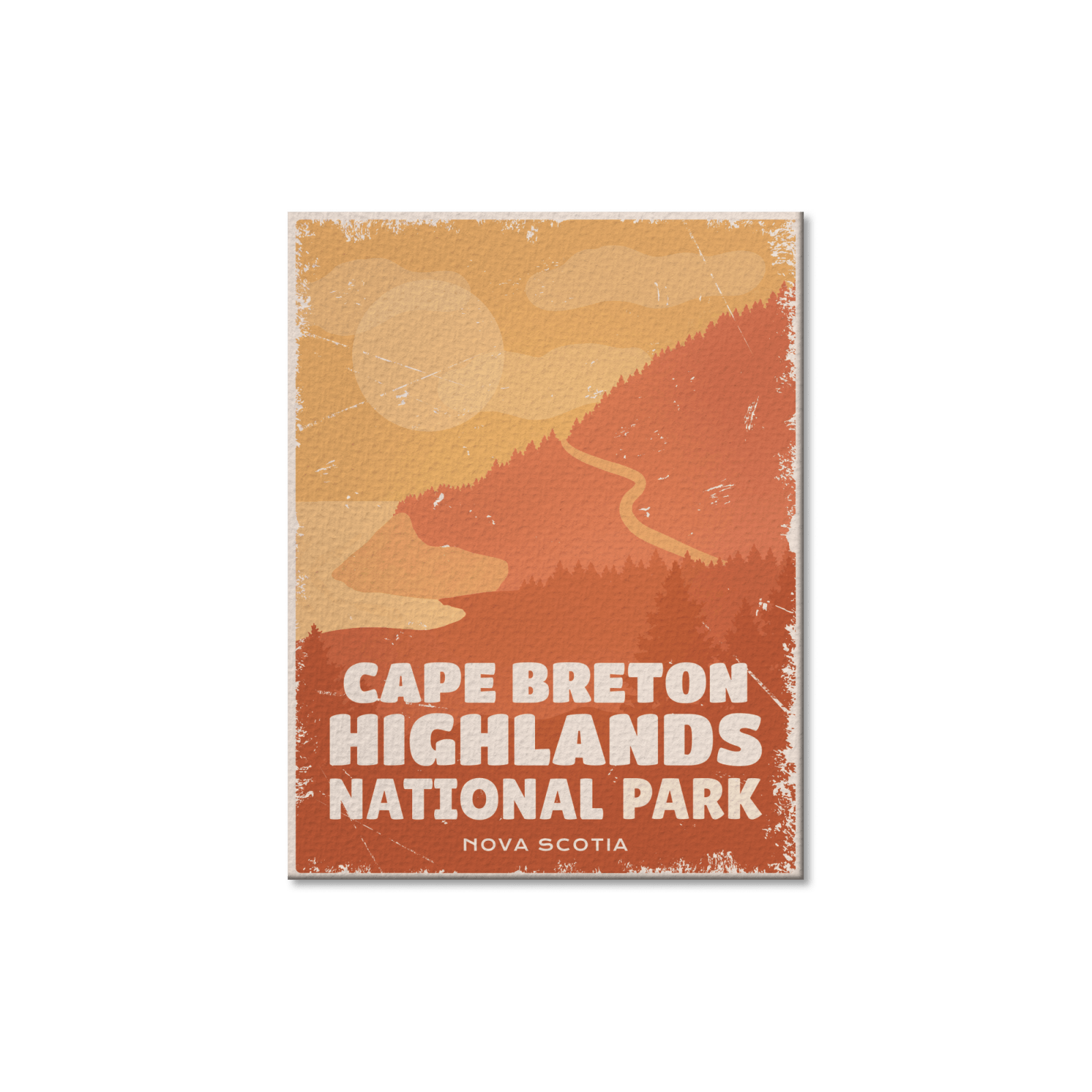 Cape Breton Highlands National Park of Canada Postcard, Canada Parks