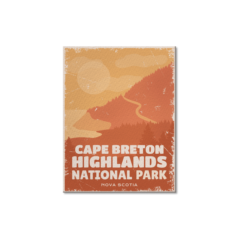Cape Breton Highlands National Park of Canada Postcard, Canada Parks