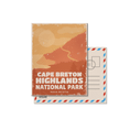 Cape Breton Highlands National Park of Canada Postcard, Canada Parks