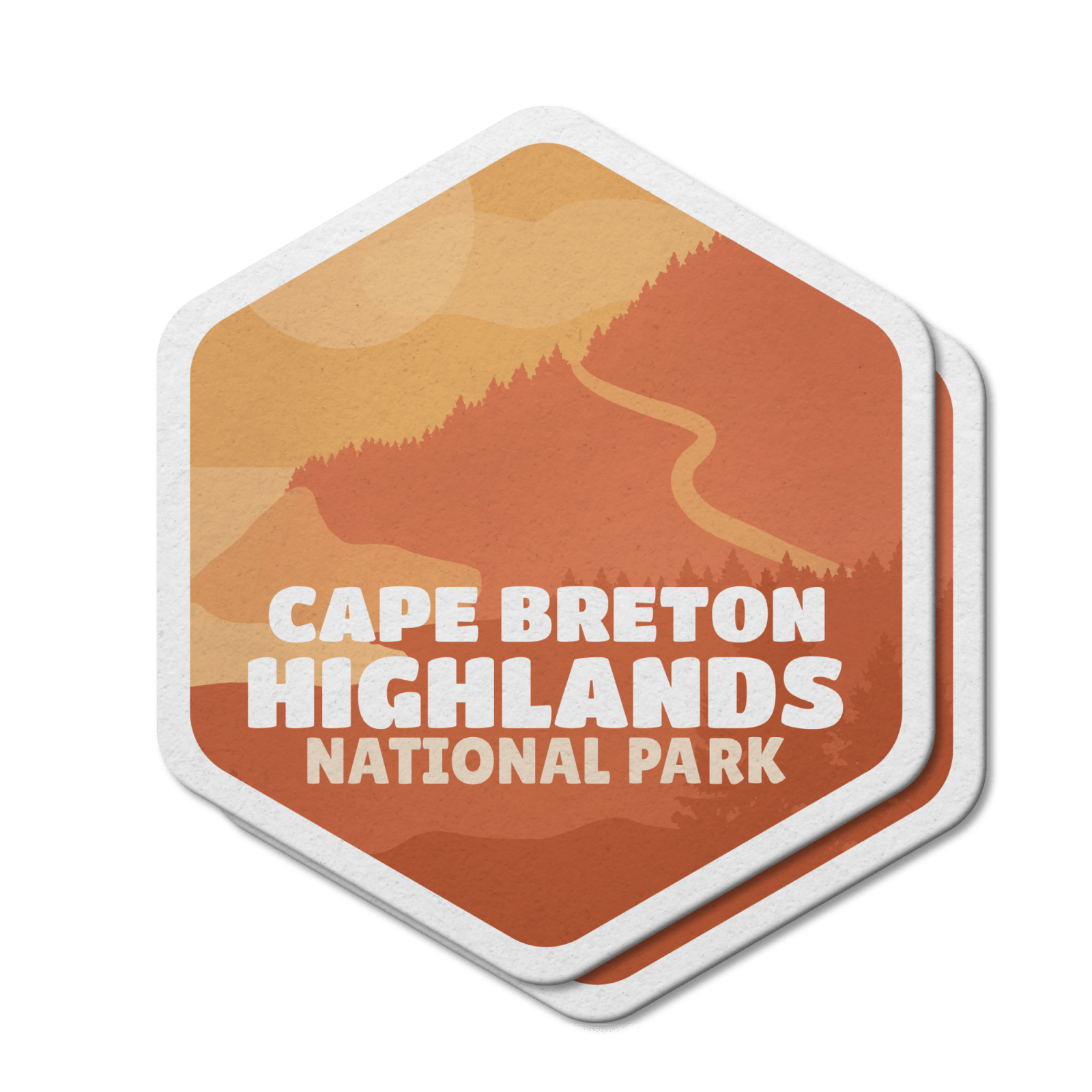 Cape Breton Highlands National Park of Canada Waterproof Vinyl Sticker, Canada Parks