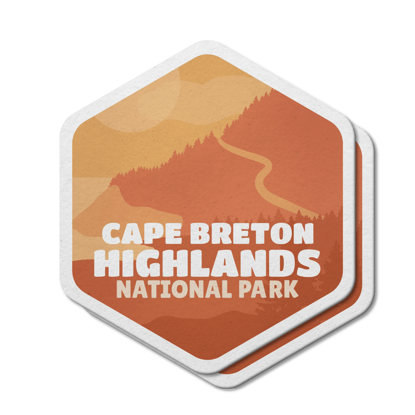 Cape Breton Highlands National Park of Canada Waterproof Vinyl Sticker, Canada Parks