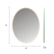 Capsule LED Mirror — Frameless, Seamless Light, CRI 90+