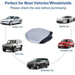 Car Sun Block Sunscreen Heat Insulation Silver Tape Sun Block