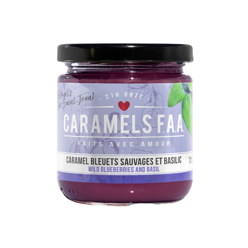 Caramel - Bleuets Sauvages & Basilic