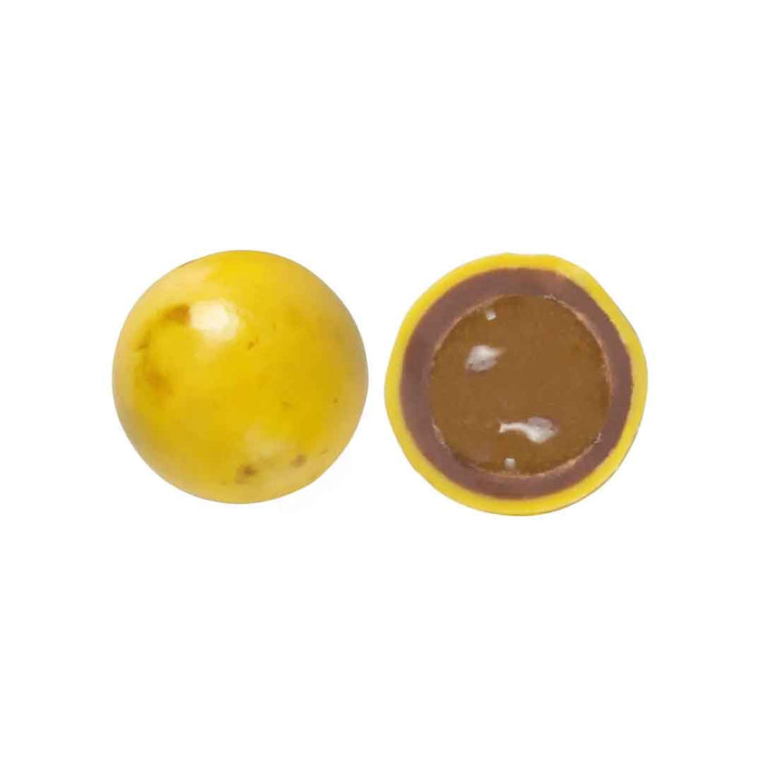 Crispy Chocolate Shells with Soft Caramel Center
