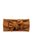 Modal Ribbed Headwrap | Caramel