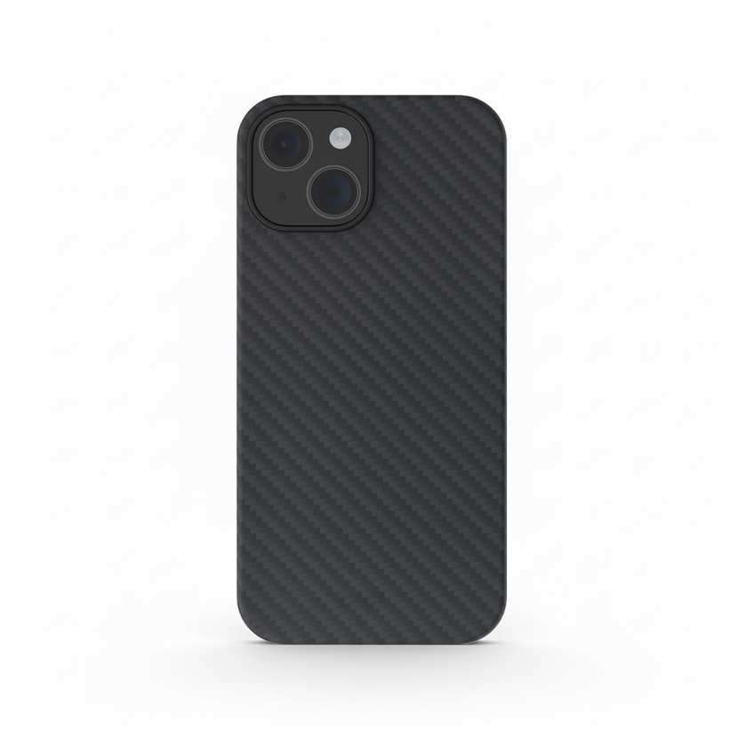 Real Aramid Fiber Case For iPhone 15 Pro