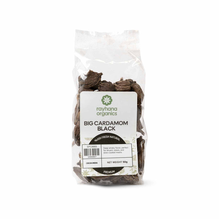Black Cardamom Pods – Large Whole