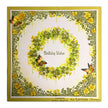 Silver Leaves Mini Stamp