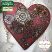 Distressed Cogs Silicone Mould