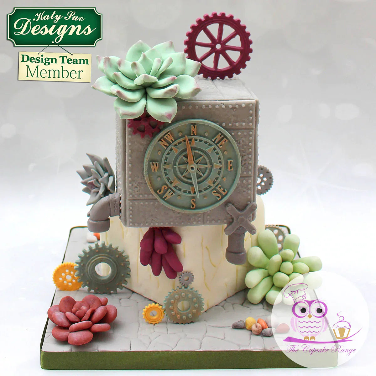 Distressed Cogs Silicone Mould