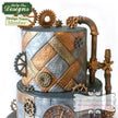 Distressed Cogs Silicone Mould