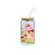 Care Bear/Strawberry Shortcake 16oz Pearlescent Glass Tumbler