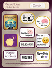 Career Themed Sticker Sheet