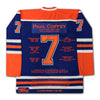 PAUL COFFEY CAREER JERSEY #1 OF 199 AUTOGRAPHED – LIMITED EDITION COLLECTIBLE – EDMONTON OILERS ICON (SIZE L OR XL)