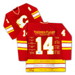 THEOREN FLEURY CAREER JERSEY #1 OF 199 - AUTOGRAPHED - CALGARY FLAMES - LIMITED EDITION NHL MEMORABILIA (SIZE L OR XL)